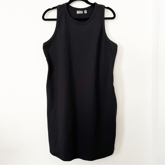 zella rib dress zella Live In Rib Pocket Dress in Grey Moonbeam